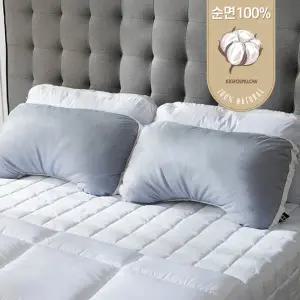 [기절베개]홈랩 블랙라벨 어깨편한 기절베개 순면 베개커버세트 2세트 2colors