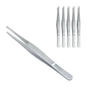 스텐 핀셋 미용족집게 10개입 일자형 미용 (WFHJ9DA)