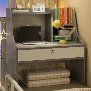 침대테이블A 거치식 그레이 공간활용 (WFHJLDI)