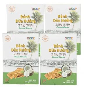 베트남 코코넛 크래커 200g, 4개
