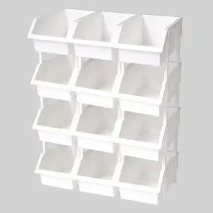 이유 적층형 다용도 정리함 12P 미니 수납 바스켓