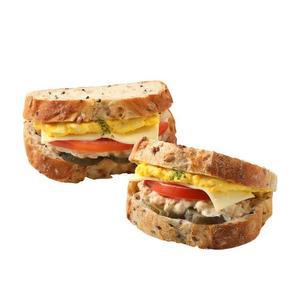 [파리바게뜨] 파란라벨, 치킨에그 통곡물 샌드위치