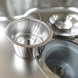 싱크대 배수구 음식물탈수기 전용 프리 올스텐거름망 스텐덮개 단품 국산