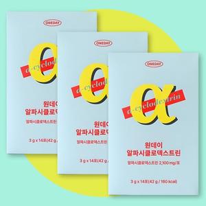 원데이 알파시크로덱스트린 알파CD 데이즈온 14포 x 3박스