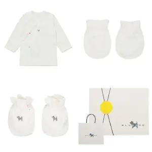 [블루독베이비]매직포니배내저고리 3종세트(WH)45-A70-000-01_s