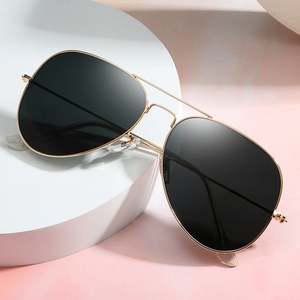 항공 파일럿 보잉선글라스 강화유리렌즈