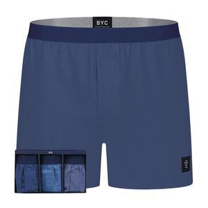 BYC 60수 순면 남자 트렁크 사각팬티 3매입세트 MCO1007