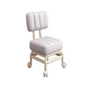 이동식 낮은 의자 인테리어 거실 바퀴 좌식 보조 체어 33cm