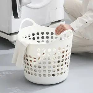 빨래바구니 대용량 클린업 빨래수거함 42x40cm (WFHJENJ)