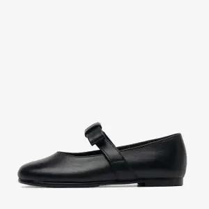 [보리보리/아이들]1701R 키즈 & 맘 소가죽 리본 스트랩 메리제인 - 블랙