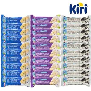 끼리 리얼스틱 치즈케익 30g 3종 10개씩 총 30개 / 조각케익 크림치즈 디저트 어린이집 간식 추