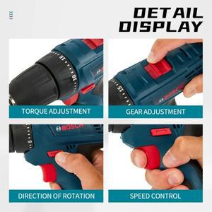 보쉬 전문 전기 드릴 GSR120-LI 12V 무선 핸드 다기능 홈 DIY 스크루 드라이버 전동 공구