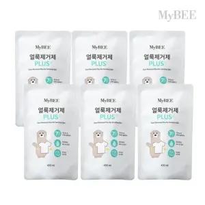 얼룩제거제 플러스  리필 400ml) 6팩