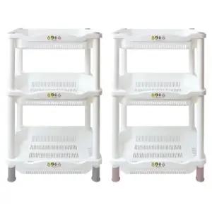 고품질 FOREST 스탠드 사각선반 3단 (WFGSZYO)