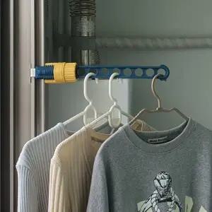 미니 네이비 창틀 8구 빨래건조대 미니건조대 (WFGTEN1)