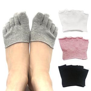 남여공용 땀흡수 토우캡 미니 발가락양말 하프 이너삭스 요가 필라테스 덧신 5켤레
