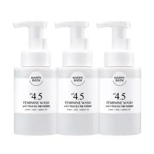 해피바스 pH4.5약산성 로즈 버블 여성청결제 300ml, 3개
