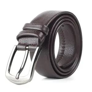 브라운 가죽벨트 캐주얼 남성허리띠 남성벨트 허리띠 소가죽벨트 고급벨트