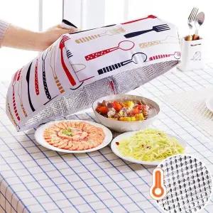 접이식 보온 음식덮개 레드 WFGW64W