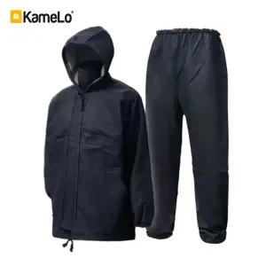 카멜로 데님 투피스 작업복 K002-D 장시간 야외 실내 사상복 (1EA)