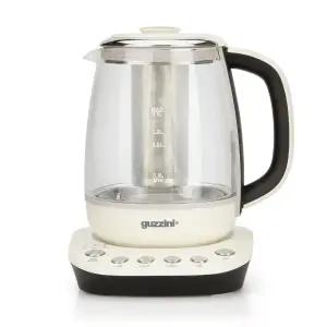 구찌니 티포트 분유포트 무선 전기주전자 1.5L 스테인리스 티망 EL-S210GMK