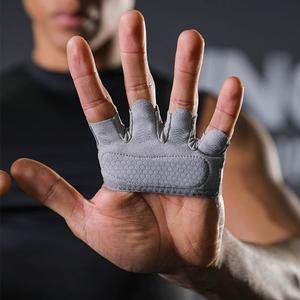 헬스 장갑 피트니스 사이클링 트레이닝 철봉 풀업 특수 팜 가드 4개 손가락 미끄럼 굳은살