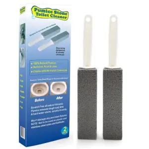 변기 청소솔 경석 클리너 물때 제거 크리너 스틱 청소 브러쉬 녹제거 석회 얼룩 세척 2pcs