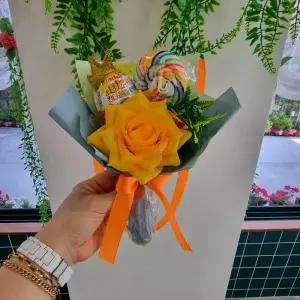 킨더조이 사탕 꽃다발 목걸이 유치원 학예회 발표회 재롱잔치 졸업식