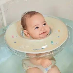 신생아 아기 목튜브 신생아 목욕 밍곰 캐릭터 물놀이 튜브