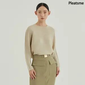 더블 플리츠 블라우스_HPBLF024L22