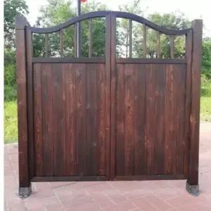 방부목 대문 야외 펜션 펜스 테라스 제외