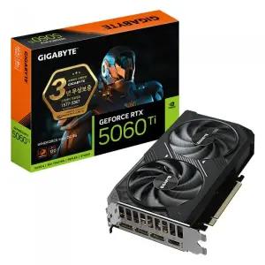 기가바이트 GIGABYTE 지포스 RTX 5060 Ti WINDFORCE MAX OC D7 8GB 제이씨현 VGA 그래픽카드