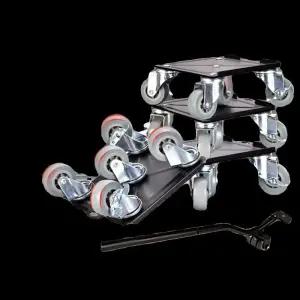 중량물 회전판 도비대차 이동 구르마 캐스터 운반바퀴 다용도