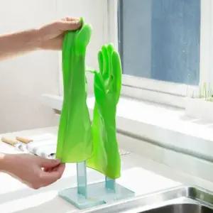 고무장갑건조대 블루 행주걸이 손가락 탑리빙 말리기 고무장갑건조대 손가락 행주걸이