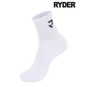 라이더 배드민턴 국대 양말 R 로고 화이트 RS-SOCKS-7 남성 여성 가성비 두꺼운 소재
