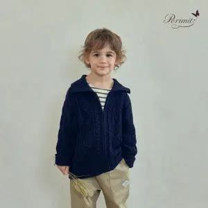 [보리보리/페리미츠]꽈배기 니트 집업 가디건(P2531K421_11)