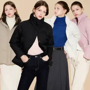 여성플리스덕패딩점퍼