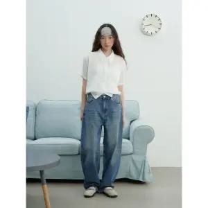 [에잇세컨즈] 벌룬 실루엣 데님  블루 (125721MP2P)