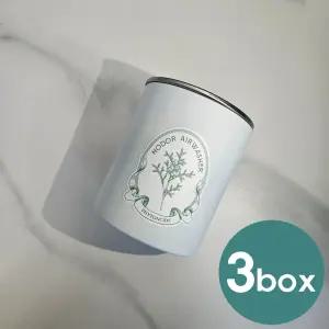 노도르 피에브 에어워셔 고체탈취제 피톤치드 250g, 3개