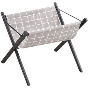 가방보관대 까페 레스토랑 선반 신문 거실 정리대 이동식 블랙 놓는곳 물건 접이식 가죽