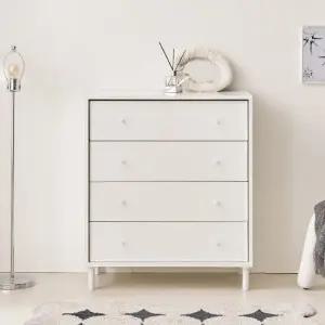 보루네오 마르체 폴라 E0자재 4단 파티션 서랍장 800 BOW519C (착불)