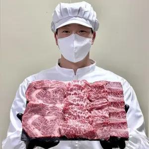 [대한민국농수산] 1+ 한우 완벽 모듬세트 1kg + 보자기선물포장