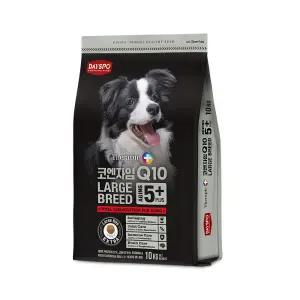 데이스포 코엔자임Q10 라지브리드 테라픽 강아지사료 오리고기+닭고기 에이