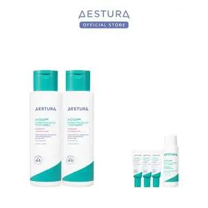 [본사직영]에스트라 에이시카 365 수분토너pH4.5 200ml 2개 + 세럼7ml 3개 + 토너25ml