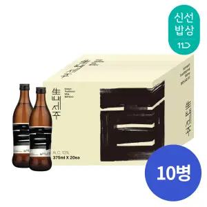 [품질보장] 국순당 생 백세주 13도 375mlx10