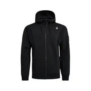 [하프클럽/]SPYDER 공용 후드 집업 재킷 FM1SPHFCNFT301U-BLK