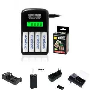 (차량겸용 AA.AAA) 호루스벤누 에네루프 초급속 충전기/밧데리/건전지/충전/충전지/자동차/배터리/18650