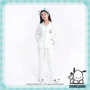 더데이걸 HC37 포차코긴팔카라파자마 THE DAY GIRLS 여아 주니어 아동복 TGSM25A2P