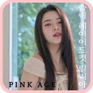 [핑크에이지] 슬릭 레이어드컷 릴리아 / 라이트반가발 / 붙임머리 / 가발