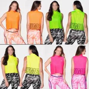 라인댄스복 스포츠 반팔 댄스티 줌바 탑 사교 상의